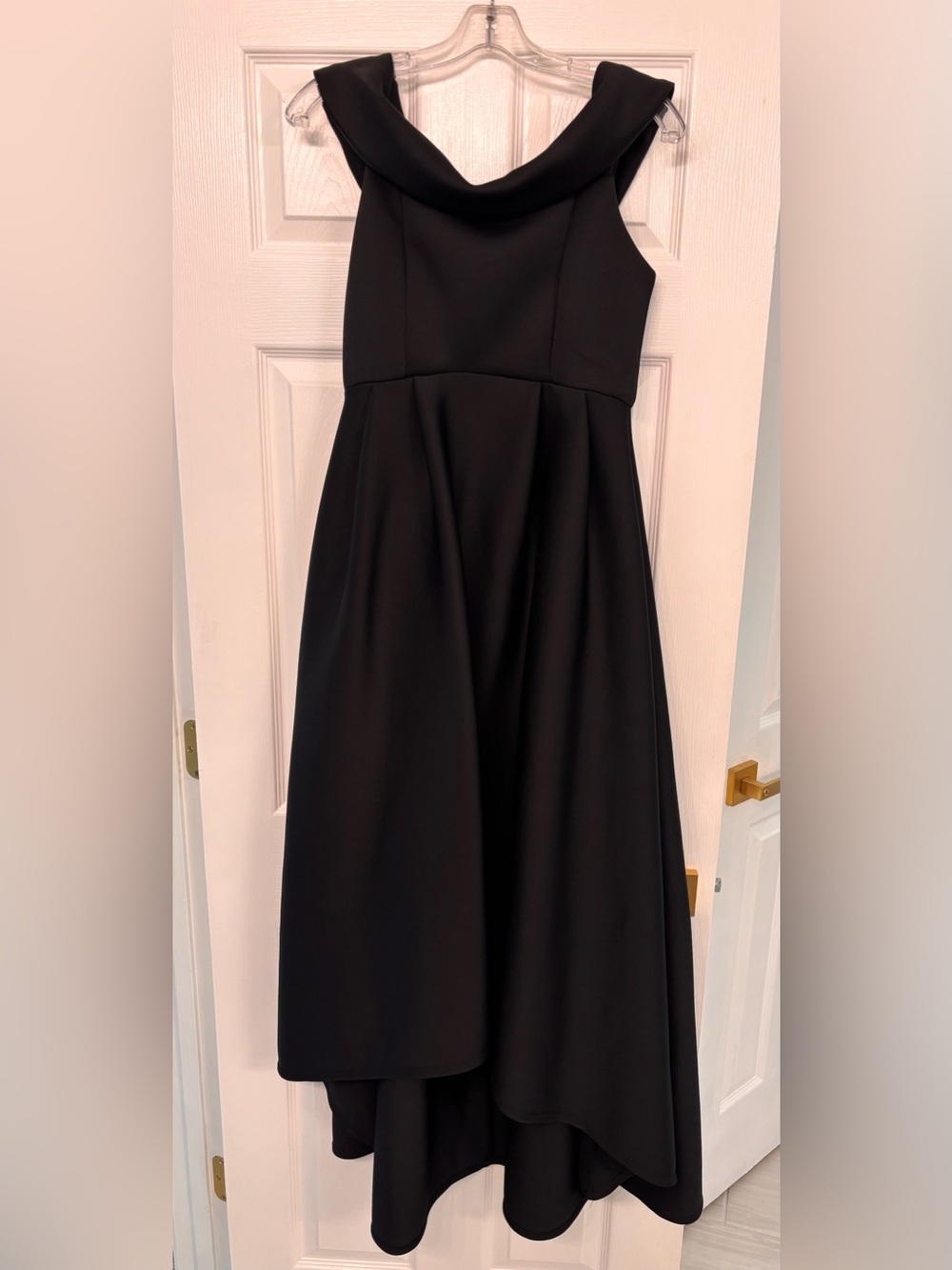 Formal Black Maternity Dress